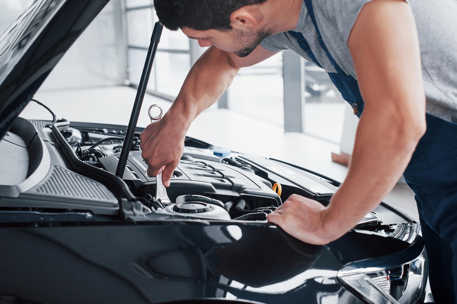 auto mechanic working in garage repair service 2021 08 29 18 04 02 utc